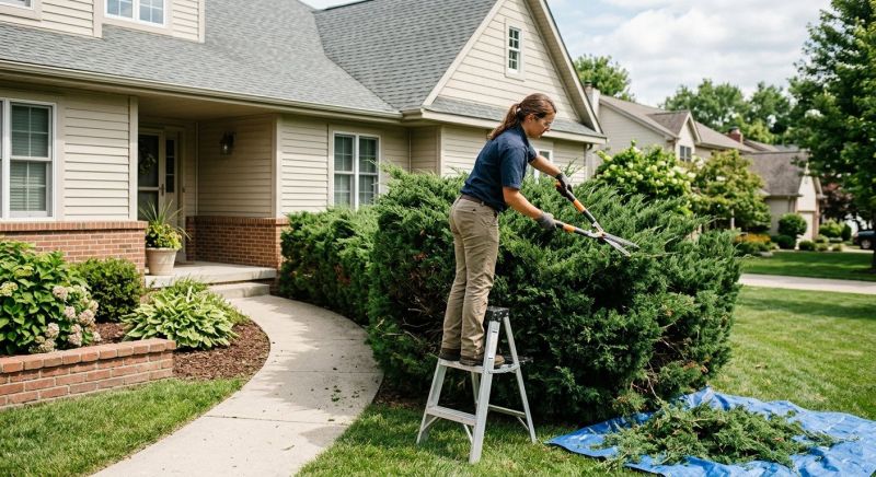 Bush Pruning in Aiken, SC