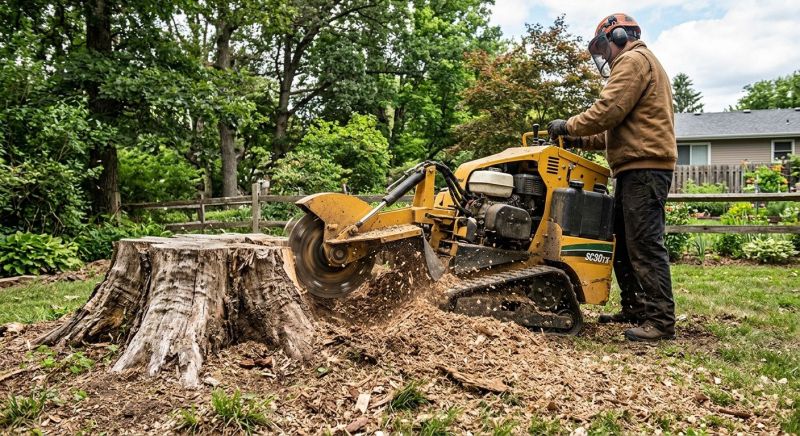 Bush Stump Grinding in Calvert County, MD