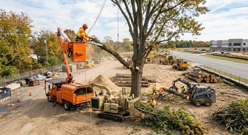 Commercial Tree Removal in Bucks County, PA