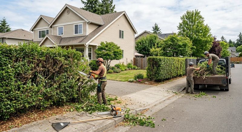 Evergreen Hedge Trimming in Honolulu, HI