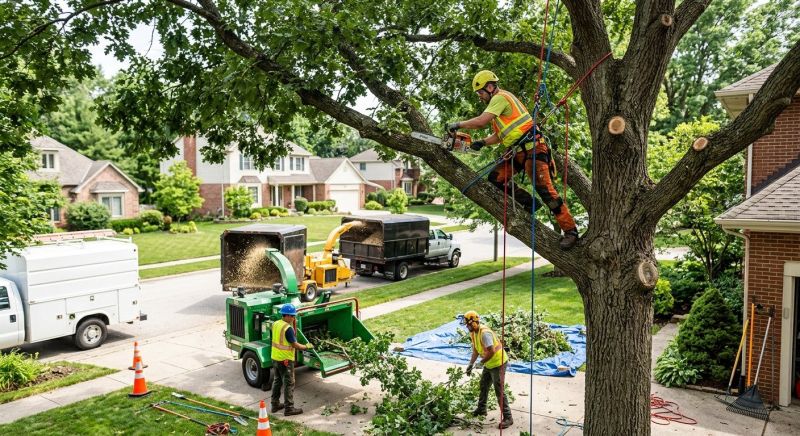 Hickory Tree Trimming in Doylestown, PA
