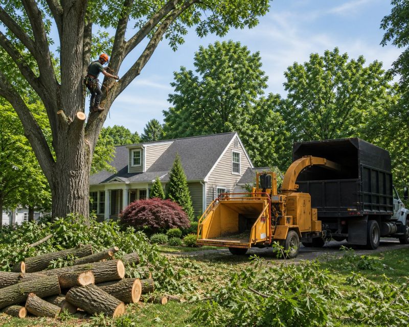 Magnolia Tree Pruning in Allentown, PA