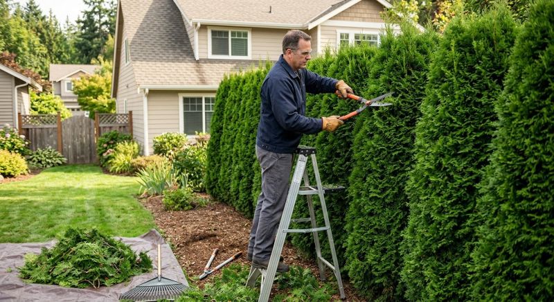 Rhododendron Pruning in Rockwall, TX