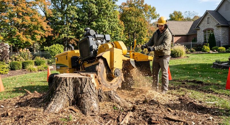 Stump Cutting in Aiken, SC